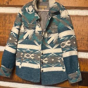 Aztec Patterned youth Jacket